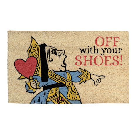 Off With Your Shoes! Doormat