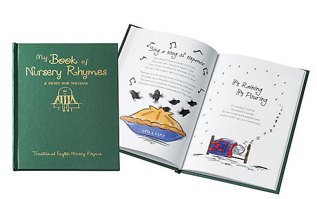 Personalized Traditional English Nursery Rhymes Book
