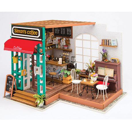 DIY Miniature Coffee Shop Kit