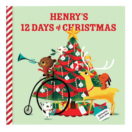 Personalized 'My 12 Days of Christmas' Story Book