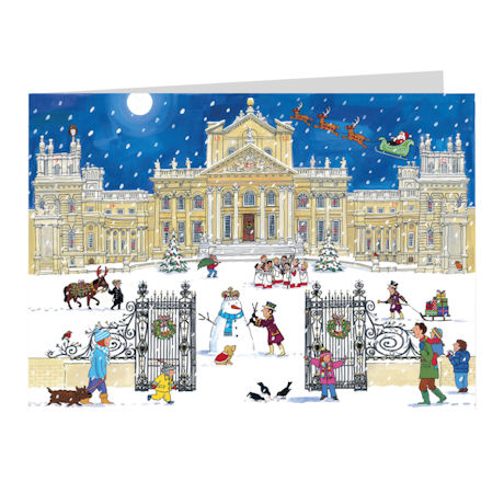 Alison Gardiner Advent Calendar Christmas Cards - Set of 4 | Acorn | UQ0332