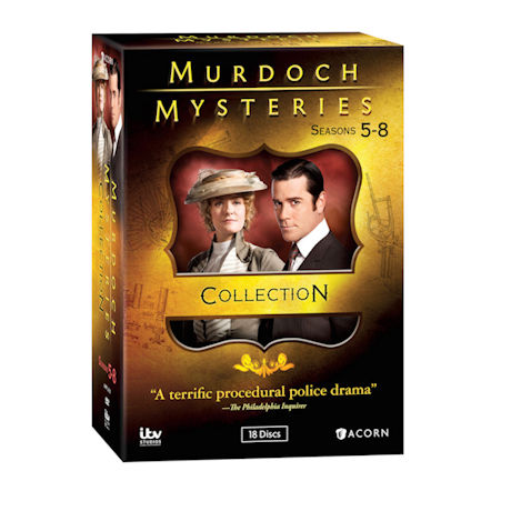 Murdoch Mysteries Collection: Seasons 5-8 DVD & Blu-ray