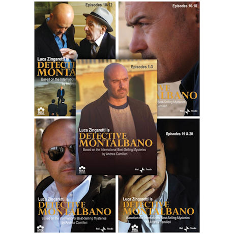 Detective Montalbano Binge Set Episodes 1-36 DVD