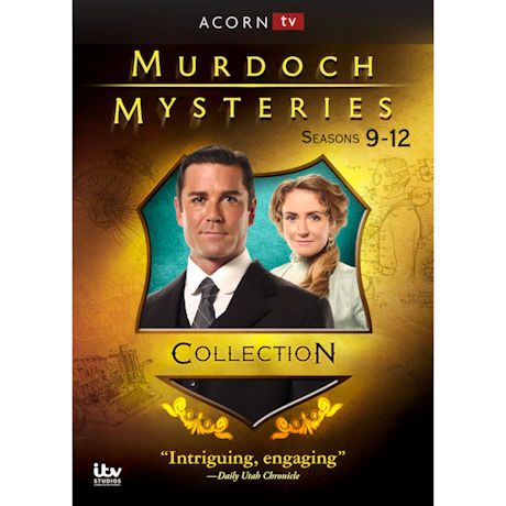 Murdoch Mysteries Seasons 9-12 DVD & Blu-ray