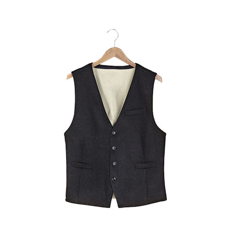 Men's Irish Wool Tweed Vest