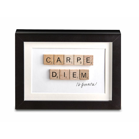 Personalized Letter Tile Frame