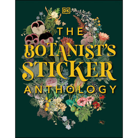 The Botanist's Sticker Anthology Hardcover Book
