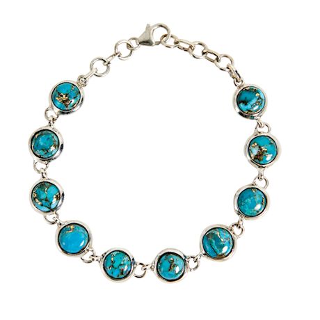 Copper Turquoise Bracelet