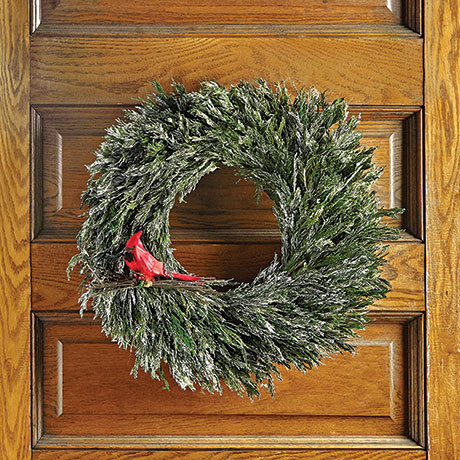 Cardinal Wreath