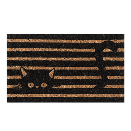 Cat in Blinds Doormat