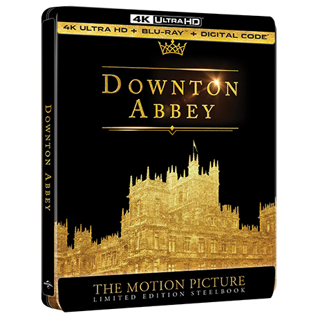 Downton Abbey (2019 Movie) Limited Edition Steelbook 4K Ultra HD Blu-ray