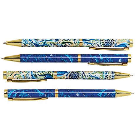 Peacock Pen Set