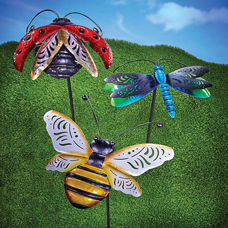 Balancing Insect Garden Stakes
