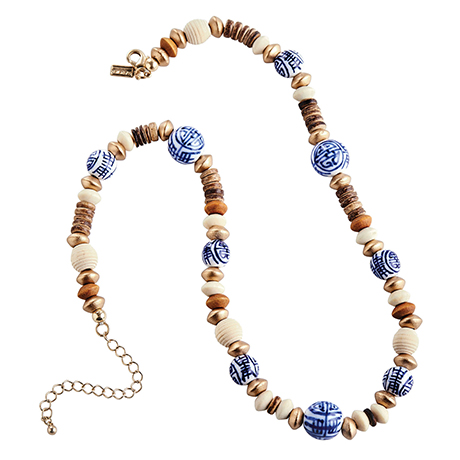 Long Life Beaded Necklace