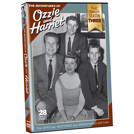 The Adventures of Ozzie & Harriet Season 3 DVD