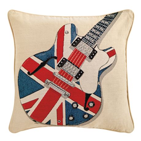 Union Jack Pillows - Guitar