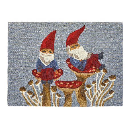Red Gnome Rug