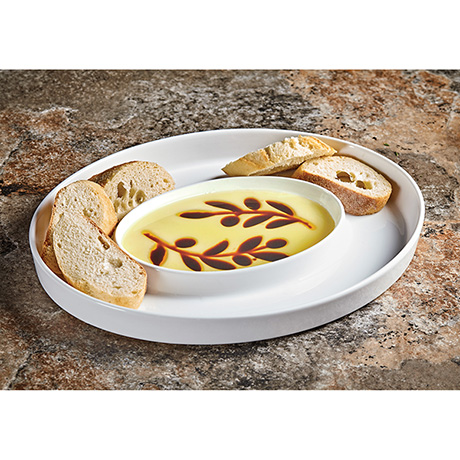 Olive Oil and Vinegar Dipping Tray