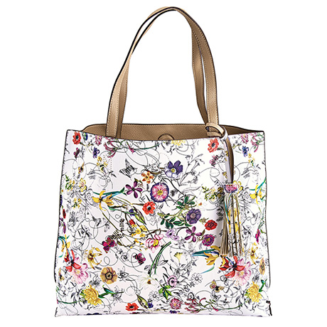Reversible Floral Totes with Purse Set