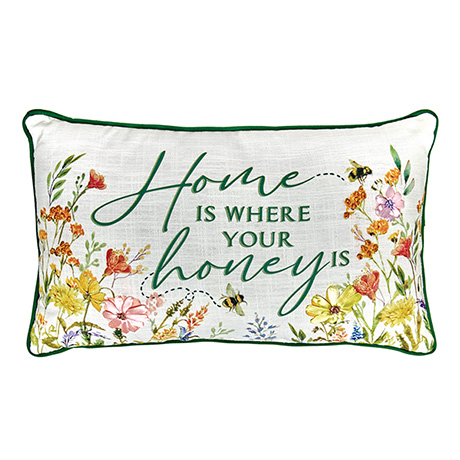 Home Is Where Your Honey Is Pillow