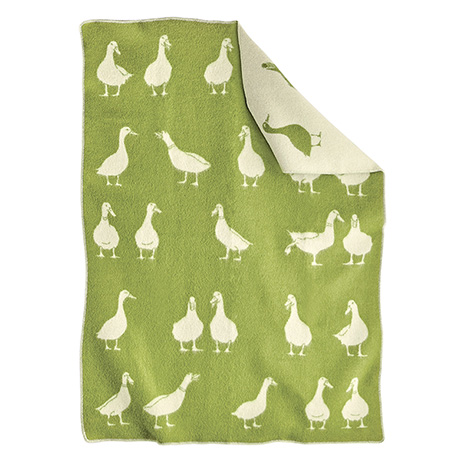 Duck Green Wool Blanket