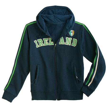 Men's Retro Irish Hooded Sweatshirt