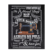 Product Image for May Your Bobbin Always Be Full Wall Canvas