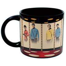 Alternate image Star Trek Scene-Changing Transporter Mug