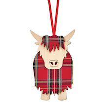 Scottish Ornaments: Hamish the Highland Cow