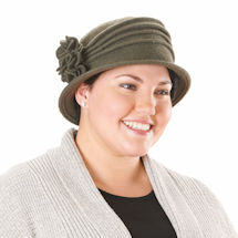 Alternate Image 9 for Packable Wool Cloche