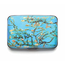 Alternate image Fine Art Identity Protection RFID Wallet - van Gogh Almond Blossoms