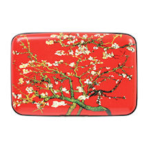 Product Image for Fine Art Identity Protection RFID Wallet - van Gogh Red Branches