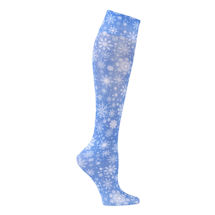 Alternate image for Celeste Stein® Women's Printed Closed Toe Wide Calf Mild Compression Knee High Stockings