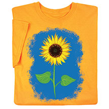Sunflower on Yellow T-T-Shirt or Sweatshirt or SweatT-Shirt or Sweatshirt