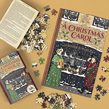 Alternate Image 1 for A Christmas Carol  Two-Sided Puzzle 