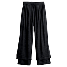 Alternate Image 1 for Double Layer Flood Pants