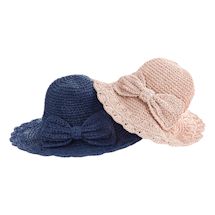 Alternate image for Crocheted Edge Packable Hat