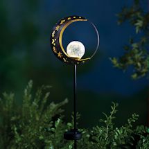 Alternate image for Solar Moon and Stars Yard Stake
