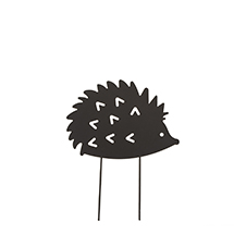 Alternate image for Family of Hedgehogs Yard Stakes