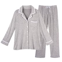Alternate image for Comfort Knit Pajamas