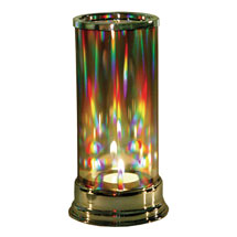 Alternate Image 1 for Rainbow Prism Crystal Candleholder