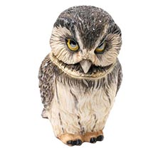 Alternate image Owl Pot Bellys&reg; Boxes - Boreal Owl