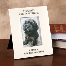 Alternate image for 'Thanks for Everything' Pet Memorial Frame