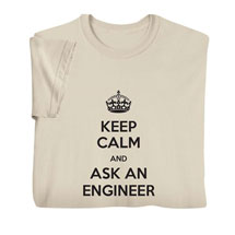Alternate Image 5 for Personalized 'Keep Calm' T-Shirt or Sweatshirt