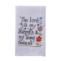 Alternate Image 2 for Psalms Verses Hand Towels