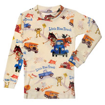 Alternate image The Little Blue Truck Two Piece Printed Pajamas
