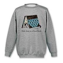 Alternate Image 2 for Edward Gorey - Hide Away In A Good Book Shirt