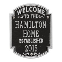 Alternate image Personalized Heritage Welcome Anniversary Plaque