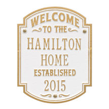 Alternate Image 6 for Personalized Heritage Welcome Anniversary Plaque