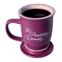 Alternate image Proverbs 31:29 "Amazing Woman" Mug & Coaster Set
